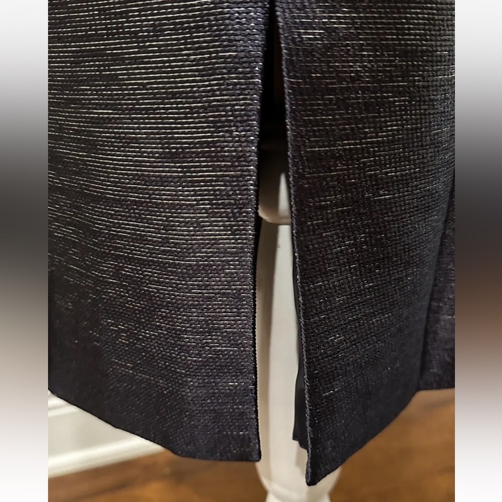 NWT $2990 Ralph Lauren Collection Mychele Metallic Strapless Cocktail Dress Sz 8 - Picture 9 of 16
